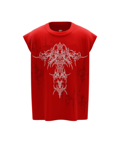 Apocalypse Red Boxy Unisex Vest
