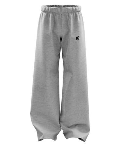 Basic Grey Genrage Baggy Pants