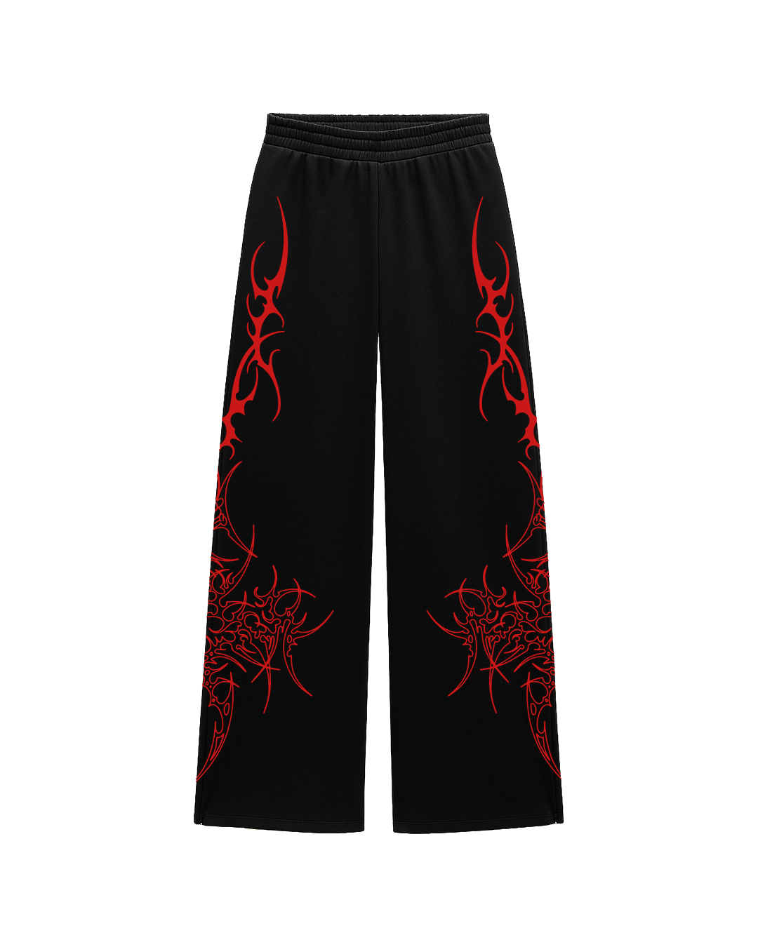 Bloodsigil_Black_Unisex_Straight_Fit_Baggy_Pants_2dfront.png